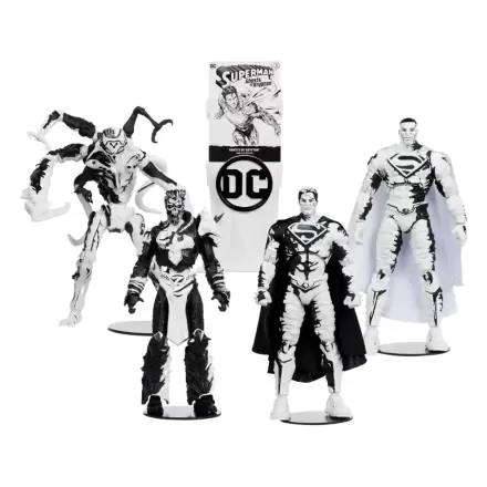 DC Direct Figurine de Acțiune Page Punchers & Pachet Bandă Desenată de 4 Superman Seria (Sketch Edition) (Gold Label) 18 cm termékfotója