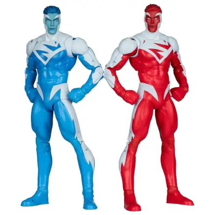 DC Multiverse Action Figures Pachet de 2 figurine de acțiune Superman Blue vs. Superman Red (Gold Label) 18 cm poza produsului