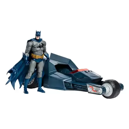 Vehicul DC Multiverse Bat-Raptor cu Batman (The Batman Who Laughs) (Gold Label) termékfotója