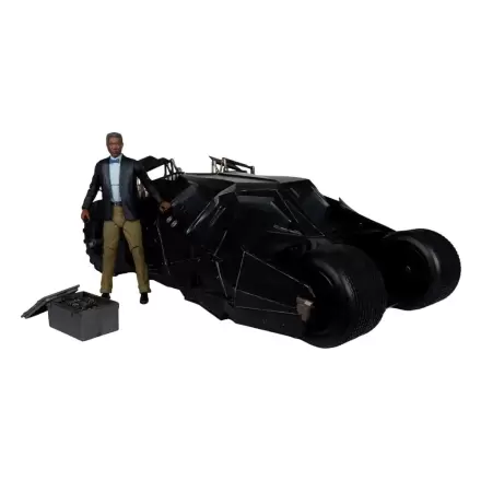 DC Multiverse Vehicul Tumbler cu Lucuis Fox (The Dark Knight) (Gold Label) termékfotója