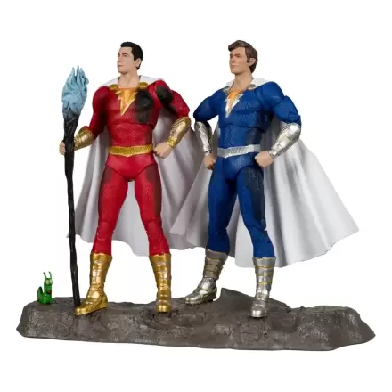 Set Figurine de Acțiune DC Multiverse de 2 Shazam (Battle Damage) & Freddie Freeman (Gold Label) 18 cm termékfotója