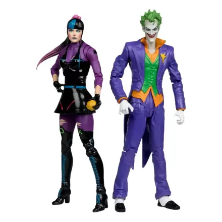 DC Multiverse figurine de acțiune pachet de 2 The Joker & Punchline 18 cm termékfotója