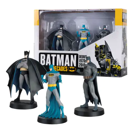 DC: Statuie Colecția Batman Decades Set Cutie Batman 1/16 termékfotója