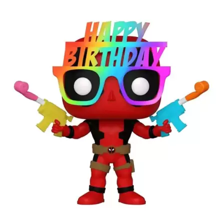 Deadpool Funko POP! Marvel Figurina de vinil 30th Birthday Glasses Deadpool 9 cm termékfotója