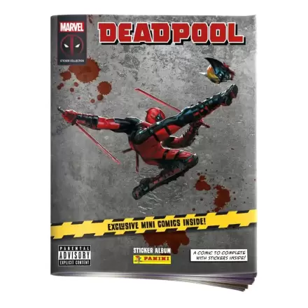 Deadpool Album pentru colecție de autocolante și cărți de schimb *Versiune germană* termékfotója