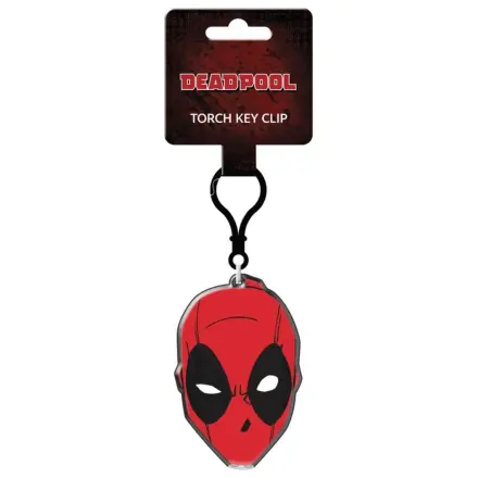 Deadpool Torch Light Key Clip poza produsului