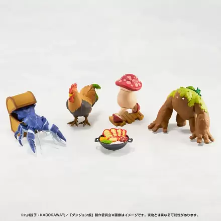 Delicious in Dungeon Kaitai Fantasy Minifigurină Set de 4 Creatură din Temniță 6 cm termékfotója