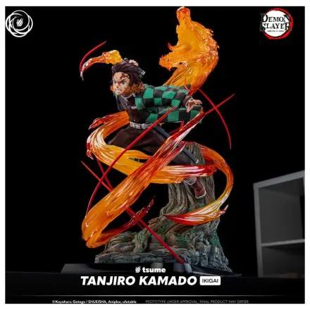 Demon Slayer figurina IKIGAI 1/6 Tanjiro Kamado 44 cm poza produsului