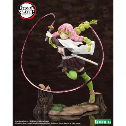 Demon Slayer: Kimetsu no Yaiba Statuie ARTFXJ 1/8 Mitsuri Kanroji Ediție Bonus 25 cm termékfotója