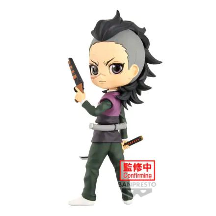 Demon Slayer Kimetsu no Yaiba Genya Shinazugawa Q posket figurină 14cm termékfotója