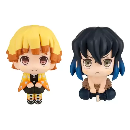 Figurină PVC Demon Slayer: Kimetsu no Yaiba Look Up Zenitsu Agatsuma Smile Ver. & Inosuke Hashibira Bossy Ver. 11 cm (cu cadou) termékfotója