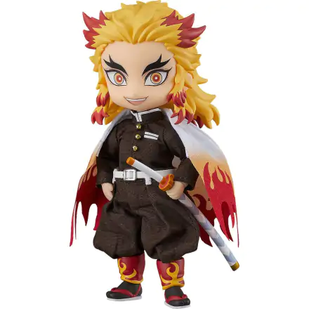 Demon Slayer: Kimetsu no Yaiba Nendoroid Păpușă Figurina Kyojuro Rengoku 14 cm termékfotója