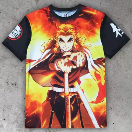 Demon Slayer: Kimetsu no Yaiba Tricou Kyojuro Rengoku termékfotója