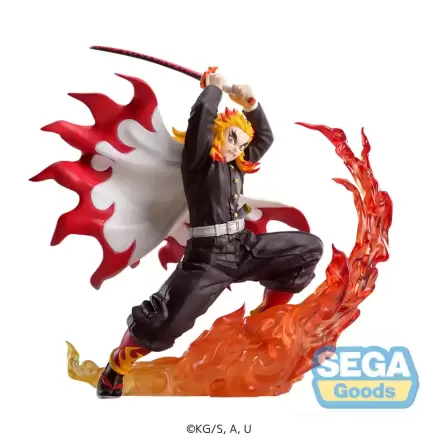 Demon Slayer: Kimetsu no Yaiba Xross Link Anime statueta din PVC Kyojuro Rengoku 15 cm poza produsului
