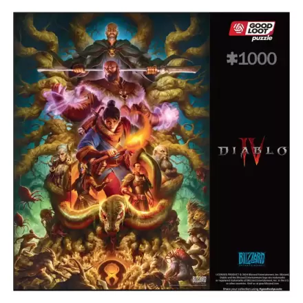 Diablo IV Gaming Puzzle Horadrim (1000 piese) poza produsului
