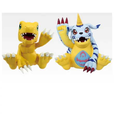 Digimon Adventure Clash of Light and Darkness Agumon & Gabumon Ichibansho figurină 7cm poza produsului