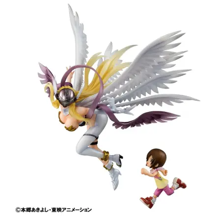 Digimon Adventure Precious G.E.M. Series Statuie din PVC Angewomon & Hikari Yagami 22 cm poza produsului