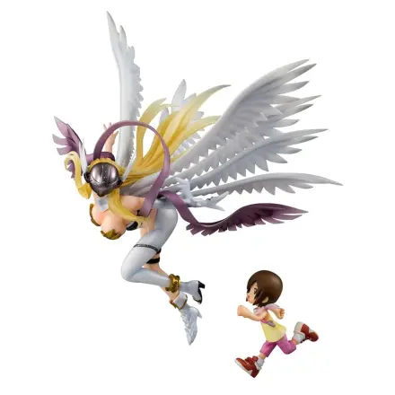 Digimon Adventure Precious G.E.M. Series Statuie din PVC Angewomon & Hikari Yagami 22 cm poza produsului