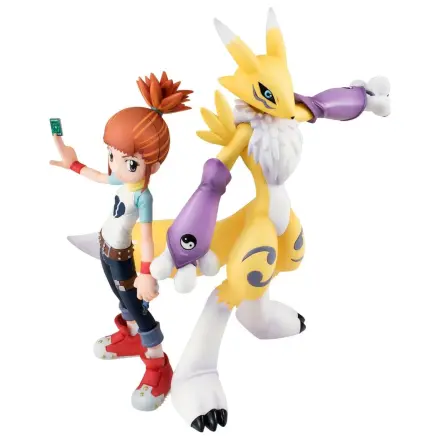 Figura PVC Digimon Tamers G.E.M. Series Renamon & Ruki Makino 13 cm (Relansare) poza produsului