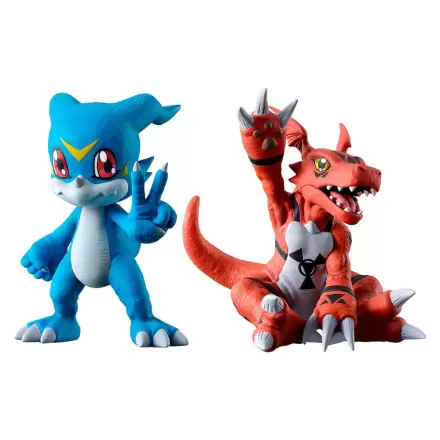 Digimon Two Forces That Radite Light Veemon & Guilmon Ichibansho figurină 5cm termékfotója