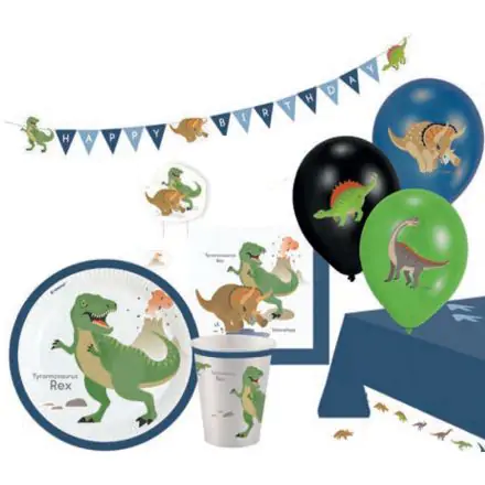 Dinosaur Party Set 45 bucăți poza produsului