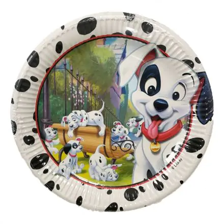Disney 101 Dalmatians, Puppy Farfurii de hârtie 8 buc 23 cm poza produsului