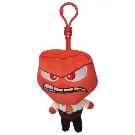 Disney Inside Out Anger figurina de pluș 3D cu agățătoare, charm pentru geantă 12 cm poza produsului