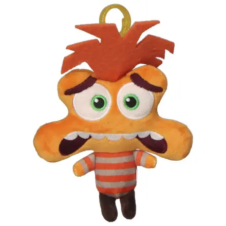 Disney Inside Out Anxiety Figurina 3D Plus cu Clipa, Amuleta de geanta 13 cm poza produsului