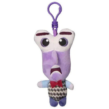 Disney Inside Out Fear Figurină de pluș 3D cu agățătoare, breloc 12 cm poza produsului