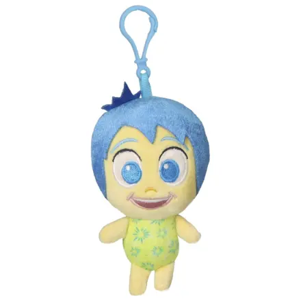 Disney Inside Out Joy Figurina Plus 3D cu Agatatoare, Charm pentru Geanta 12 cm poza produsului