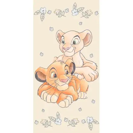 Disney The Lion King Prosop de baie, prosop de plaja galben 70*140cm poza produsului