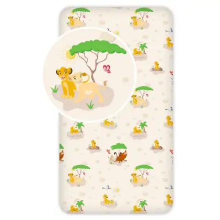 Disney The Lion King Cearșaf cu elastic 90x200 cm poza produsului