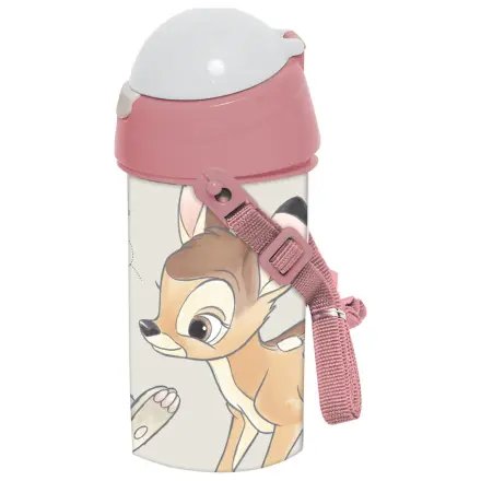 Disney Bambi Drăguț Sticla cu pai din plastic cu agatatoare 500 ml poza produsului