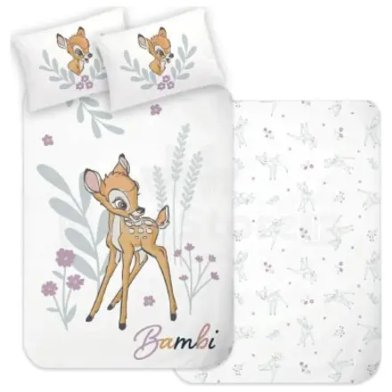 Disney Bambi in Bloom Set husa de pilota pentru copii si prescolari 100x135 cm, 40x60 cm poza produsului