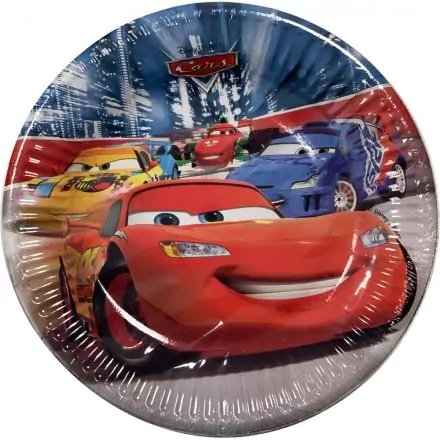 Disney Cars Classic, Farfurii de hartie Cars pachet de 8, 19.5 cm poza produsului