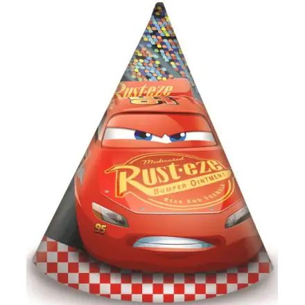 Disney Cars, Cars Palarie de petrecere, Palarie conica 6 buc poza produsului