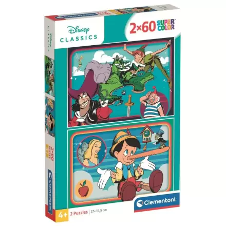 Disney Classic puzzle 2x60 piese poza produsului