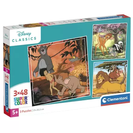 Disney Classics puzzle 3x48 piese termékfotója