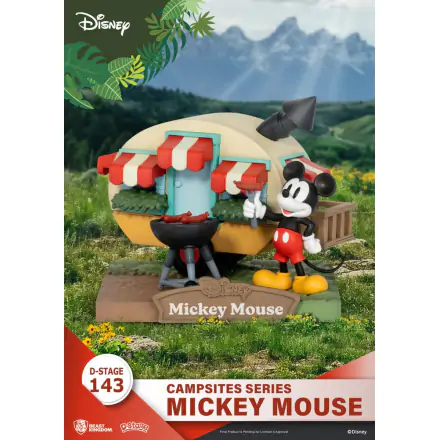 Disney D-Stage Seria Campsite PVC Dioramă Mickey Mouse 10 cm poza produsului