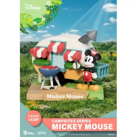 Disney D-Stage Campsite Series Dioramă PVC Mickey Mouse Special Edition 10 cm poza produsului