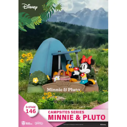 Disney D-Stage Campsite Series Dioramă PVC Mini & Pluto 10 cm poza produsului
