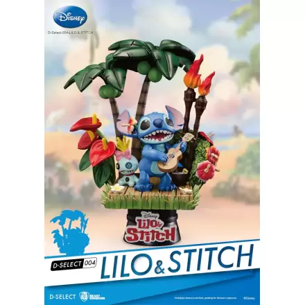 Disney D-Stage PVC Diorama Stitch 14 cm poza produsului
