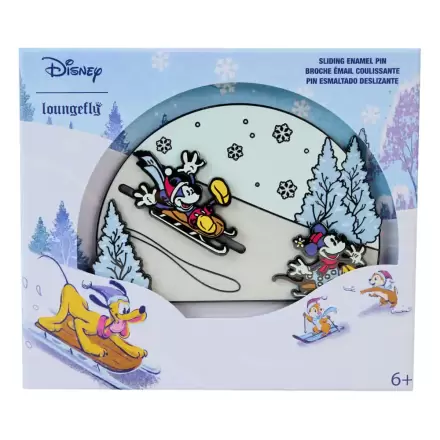 Disney by Loungefly Ace de email Mickey și prietenii Winter Wonderland ediție limitată 8 cm termékfotója