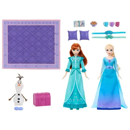 Disney Frozen Set de joaca Petrecerea in pijamale cu Elsa si Anna poza produsului