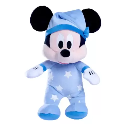 Disney Plush Figure Good Night Mickey Glow in the Dark 25 cm. poza produsului