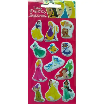 Disney Princess Set de autocolante Glittery Puffy Sponge poza produsului