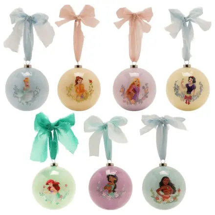 Disney Princess Set de 7 globuri de Craciun poza produsului