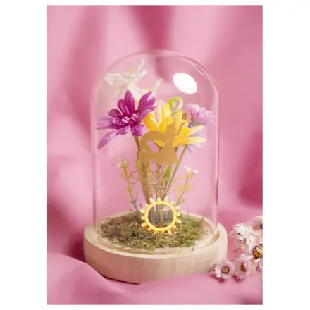 Disney Princess Rapunzel Floral Cloche cu o Neon Light poza produsului