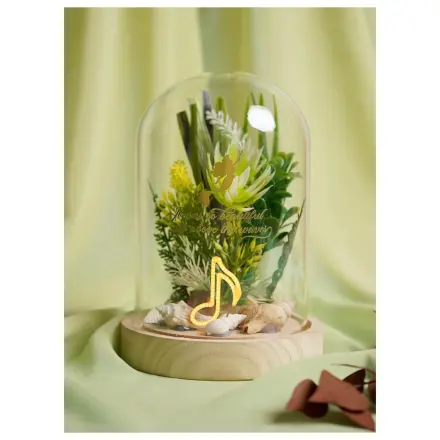 DISNEY PRINCESS Ariel Cloche florală cu o lumină neon poza produsului