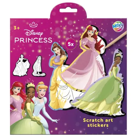 Disney Princess Fairytale scratch art stickers 5 bucati poza produsului